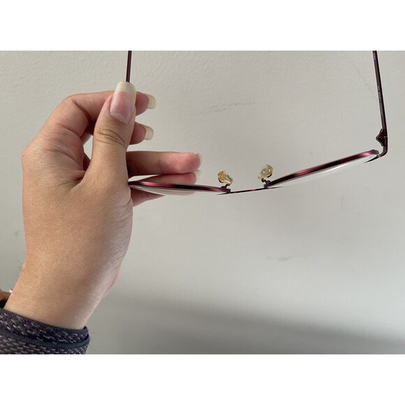 Legacy Lane 45 Designer Eyeglasses Red 53-15-135mm Frames Only - Picture 12 of 16